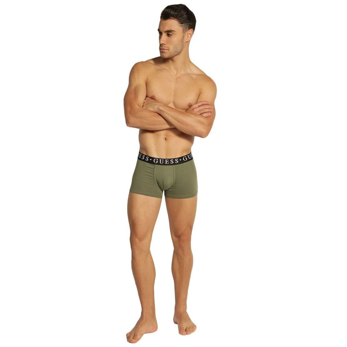 B xer Trunk Guess Modelo Verde para Hombre