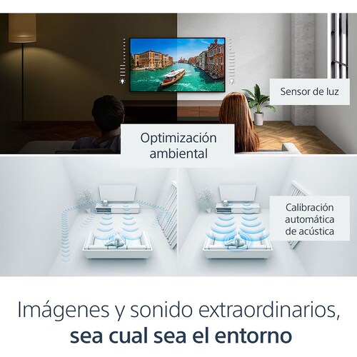 Pantalla Sony 43" 4K Google Tv Kd-43X80K