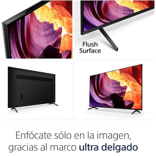 Pantalla Sony 65" 4K Google Tv Kd-65X80K