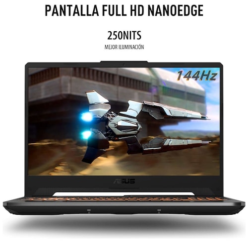 Laptop Gamer Asus Fx506Lh-Hn004W Ci5 8G 512Ssd Gtx 1650 Negro