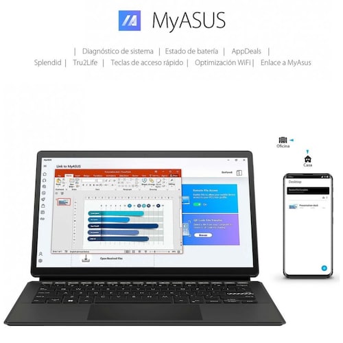 Laptop Asus T3300Ka-Lq029W Pentium S 8G 256Ssd Negro