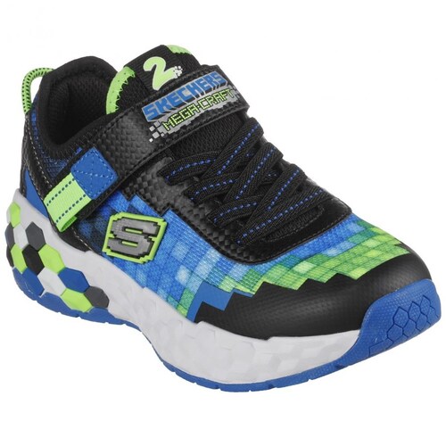 Tenis Mega-Craft 17-22 Azul Skechers  para Niño