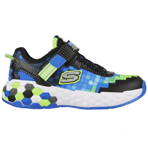 Tenis Mega-Craft 17-22 Azul Skechers  para Niño
