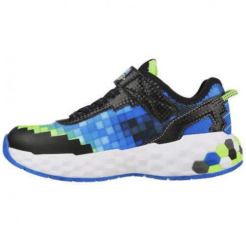 Tenis Mega-Craft 17-22 Azul Skechers  para Niño