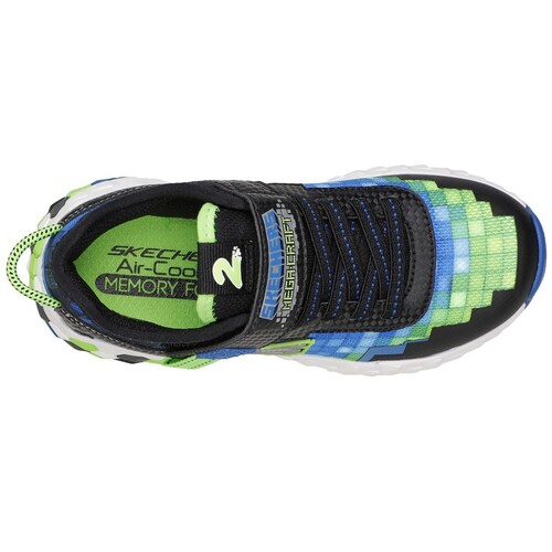 Tenis Mega-Craft 17-22 Azul Skechers  para Niño