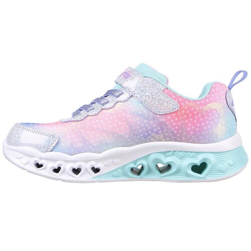 Tenis Flutter Heart 17-22 Morado Skechers  para Niña