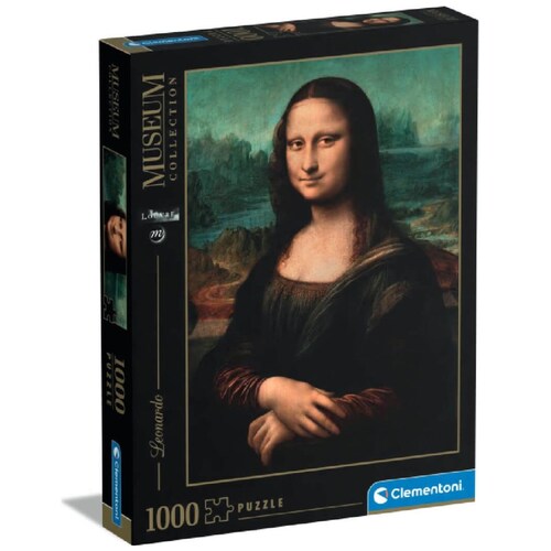 Rompecabezas 1000 Piezas Museos Leonardo Da Vinci la Gioconda Clementoni