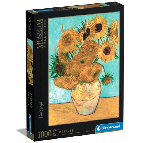 Rompecabezas con 1000 Piezas Girasoles Van Gogh Clementoni