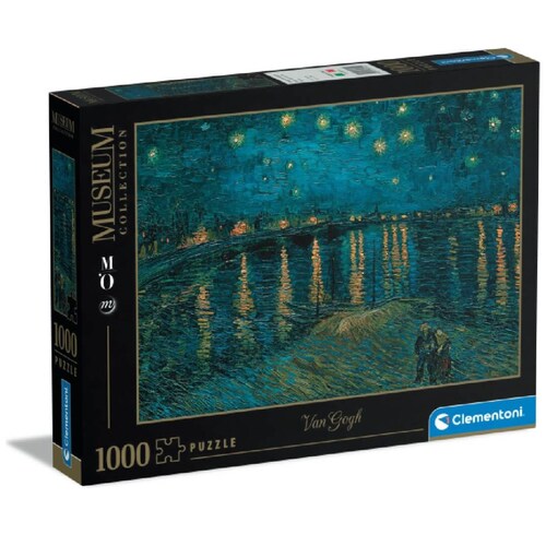 Rompecabezas con 1000 Piezas Piezas Noche Estrellada Van Gogh Clementoni