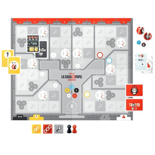 Juego de Mesa la Casade Papel Behind The Mask Clementoni