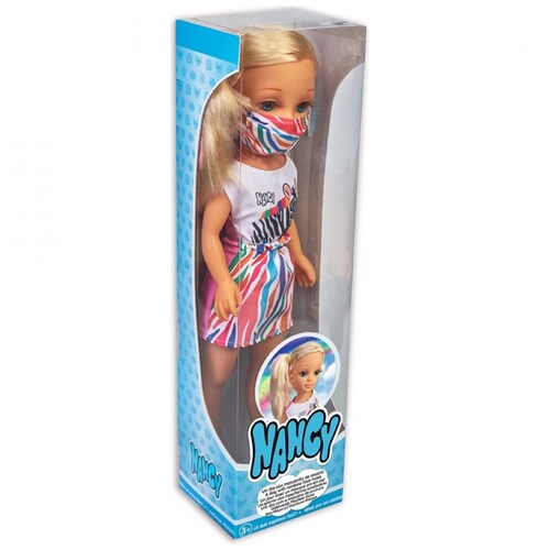 Muñeca Nancy un Día con Mascarilla Rainbow