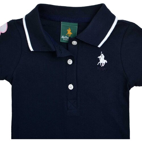 Polo Club Polo Vestido De Hilo Vestido Bordado Rgb Polo Club Pba-2116