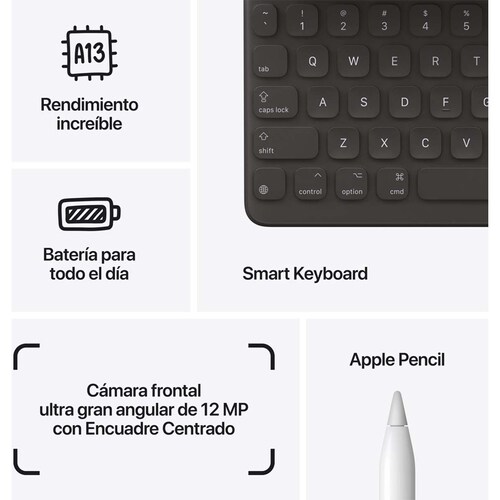 Ipad 9 de 10.2 256Gb Wi-Fi Mk2P3Lza Plata
