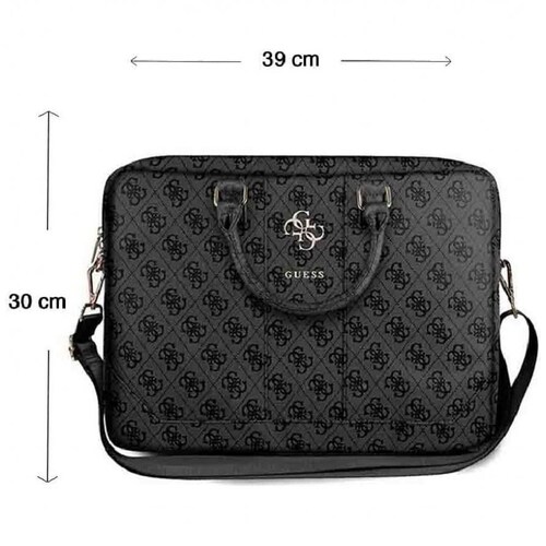 Portalaptop Guess 15 4G Logo 4G Metal Negro