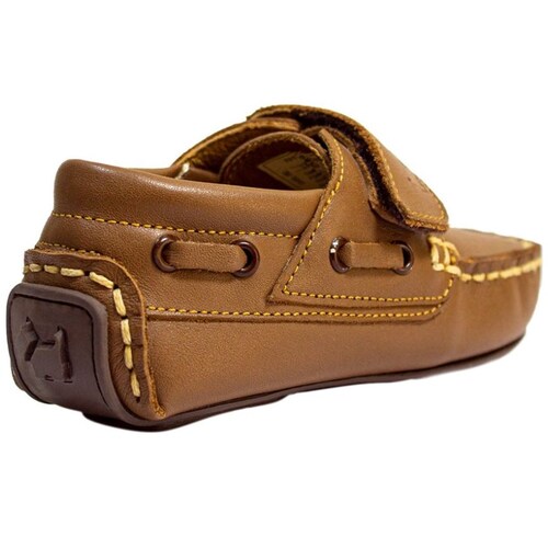 Mocasín Velcro Náutica 15-17 Café Ferrioni  para Niño