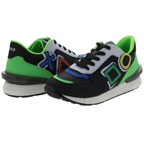Tenis Gamer 18-25 Negro Roddyck  para Niño