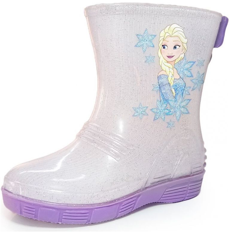 Bota de Lluvia 14 20 Bubble Gummers Frozen para Ni a