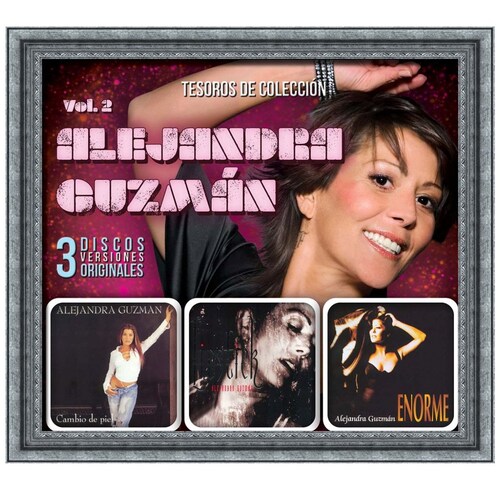 3 Cd´s Alejandra Guzman Tesoros de Colección