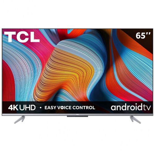 Pantalla TCL QLED smart TV de 65 pulgadas 4K/UHD 65Q650G con Google TV