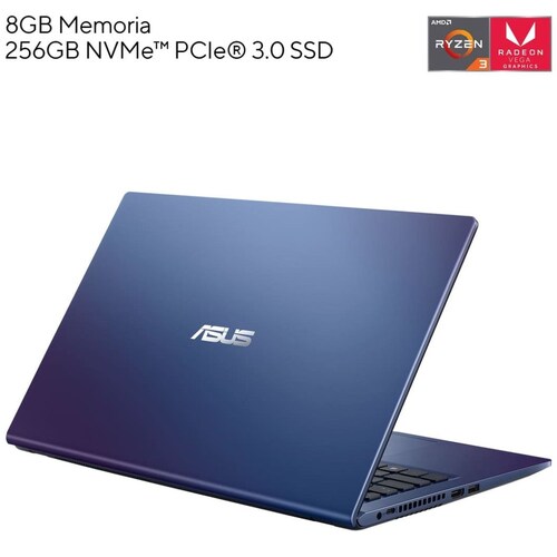 Laptop Asus D515Da-Bq1281W R3 3Rd 8G 256Ssd Azul