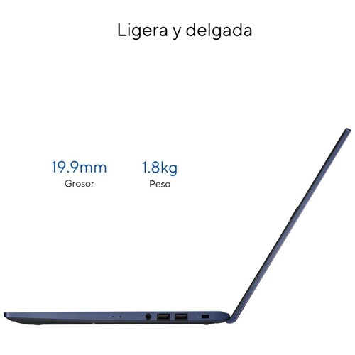 Laptop Asus D515Da-Bq1281W R3 3Rd 8G 256Ssd Azul