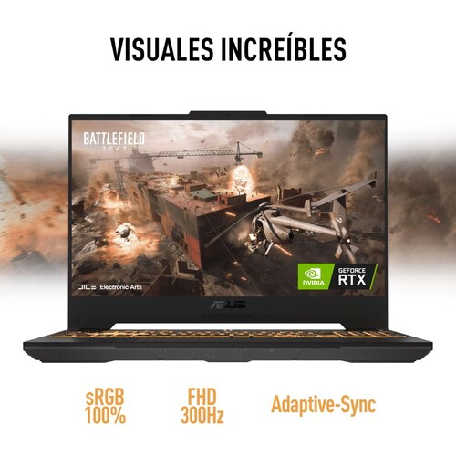 Laptop Gamer Asus Tuf Fx507Zr-Hf009W Ci7 12Th 16G 512Ssd Rtx 3070 Gris