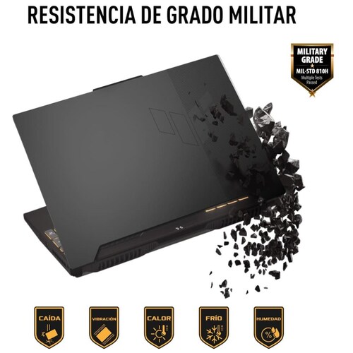 Laptop Gamer Asus Tuf Fx507Zr-Hf009W Ci7 12Th 16G 512Ssd Rtx 3070 Gris