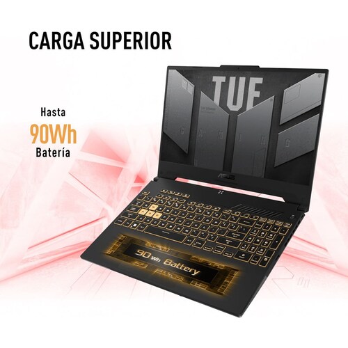 Laptop Gamer Asus Tuf Fx507Zr-Hf009W Ci7 12Th 16G 512Ssd Rtx 3070 Gris