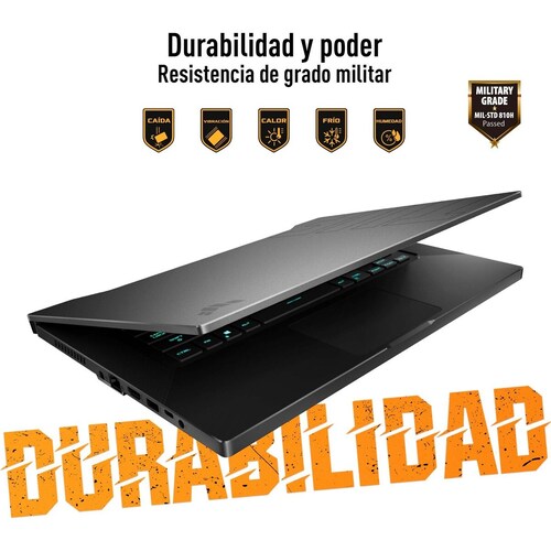 Laptop Gamer Asus Tuf Dash Fx516Pc-Hn001W I7-11Th 8G 512Ssd Rtx 3050 Gris