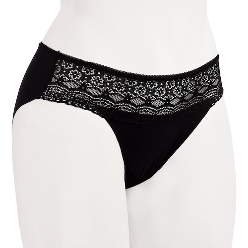 Pantaleta Cadera Baja con Encaje Cupid M163003