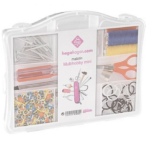 Caja Aneto Multihobby con Compartimentos 23 Cm Hega