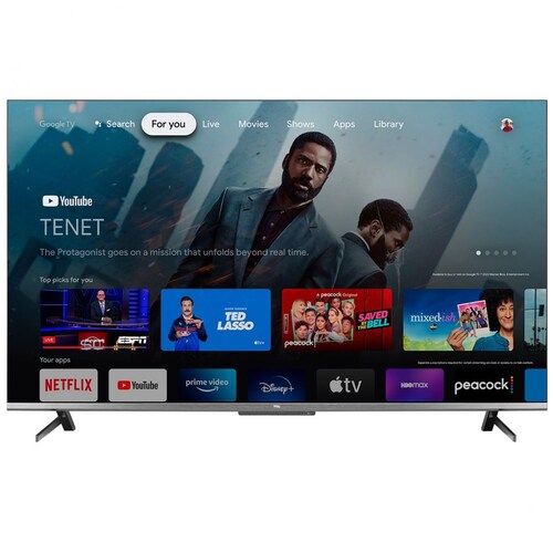 Pantalla Tcl 75" Mini Led 4K Google Tv 75R646