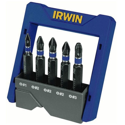 IRWIN - Juego de puntas de destornillador, 24 piezas (IWAF1224)