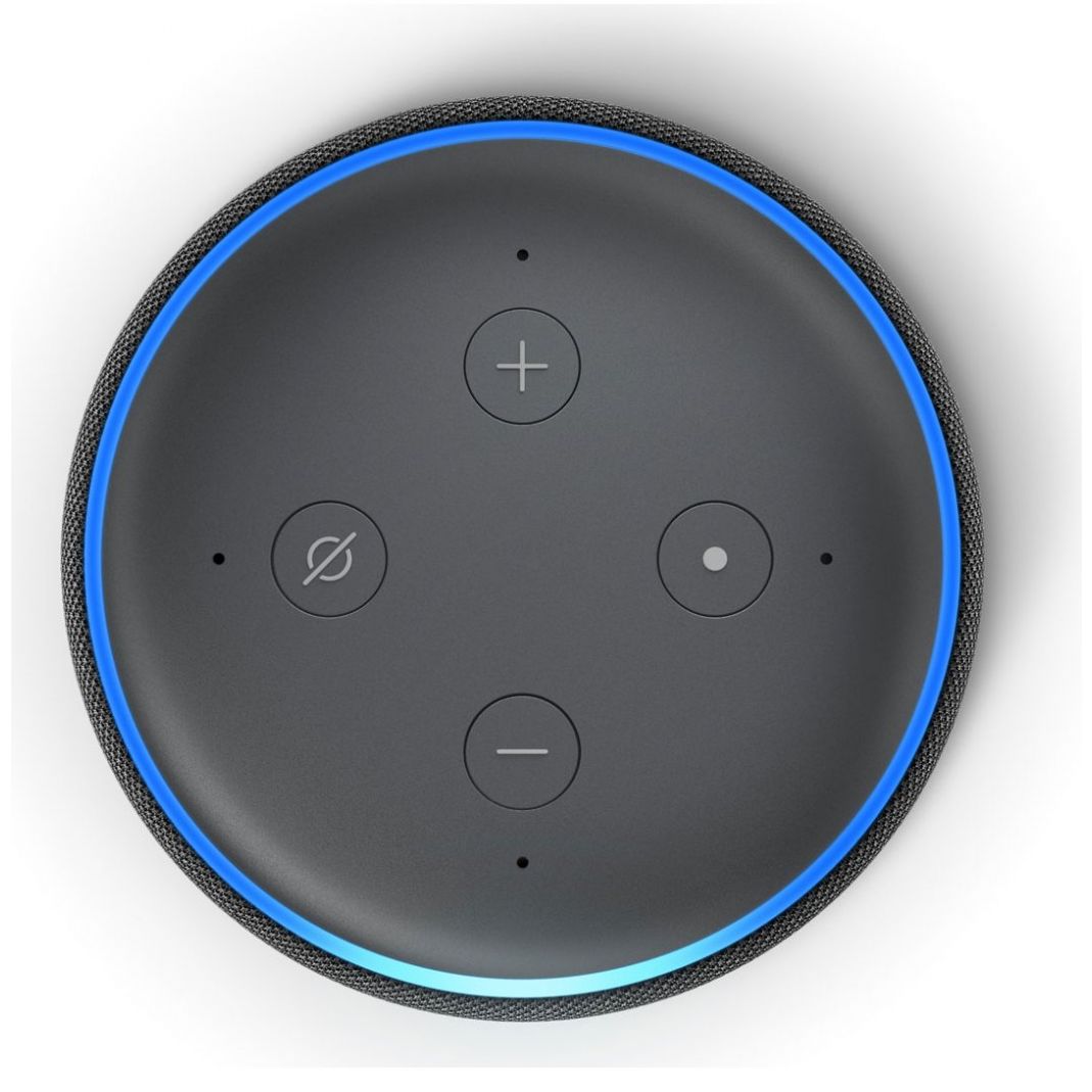 Bocina inteligente amazon 2025 echo dot alexa inalámbrica