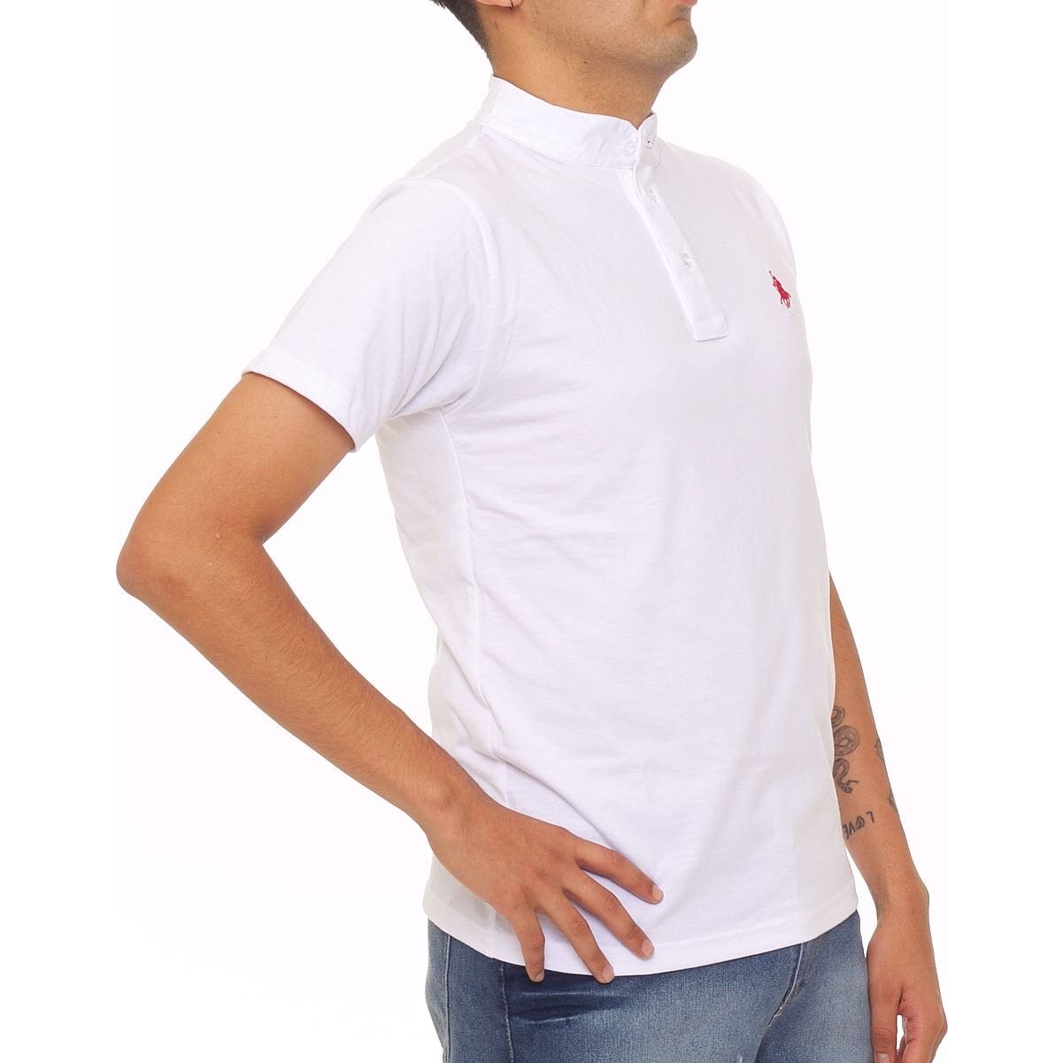 Playeras tipo best sale polo cuello mao