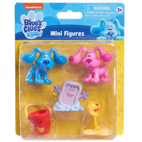 Blues Clues & You! Set Mini Figuras 5 Pack       