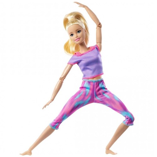 Barbie Fashion & Beauty Muñeca Día de Yoga Rosa