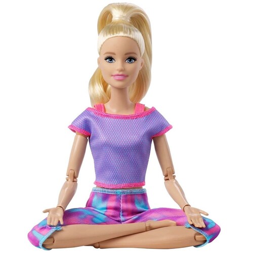 Barbie Fashion & Beauty Muñeca Día de Yoga Rosa