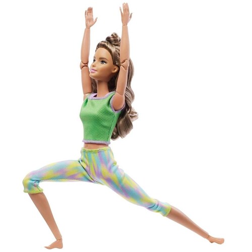 Barbie Fashion & Beauty Muñeca Día de Yoga Verde