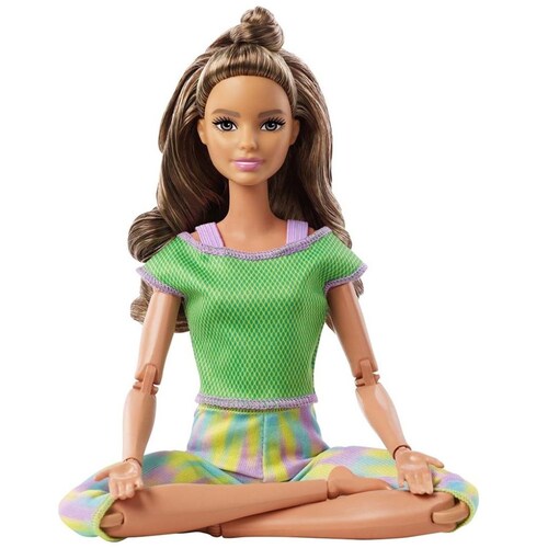 Barbie Fashion & Beauty Muñeca Día de Yoga Verde