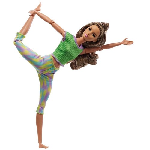 Barbie Fashion & Beauty Muñeca Día de Yoga Verde