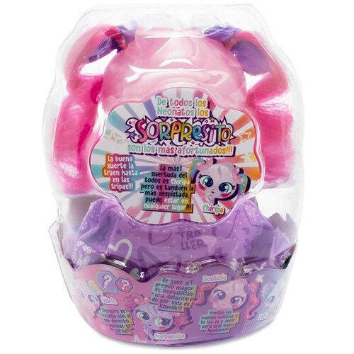 Muñeco  Ksi -  Bebe Sorpresito Fucsia 2022