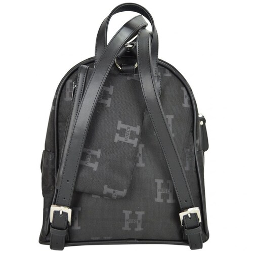 Bolsa Huser Monograma Tipo Backpack Negro Mod. M1B2104Ne.