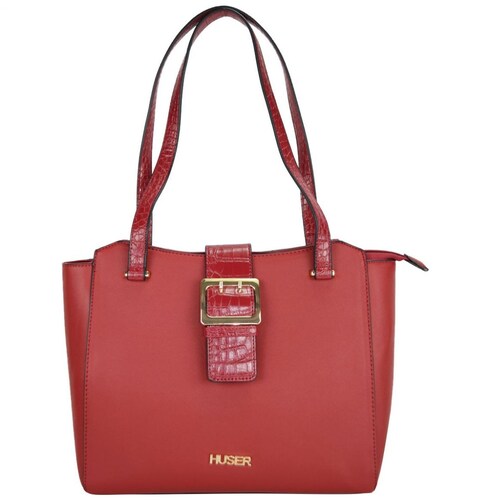 Bolsa Huser Tipo Tote Rojo Mod. Lt740Ro.