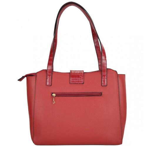 Bolsa Huser Tipo Tote Rojo Mod. Lt740Ro.