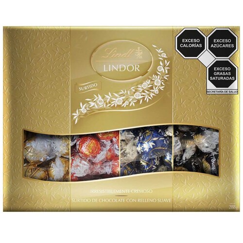 Surtido de Chocolates Lindt Gift Box 288G