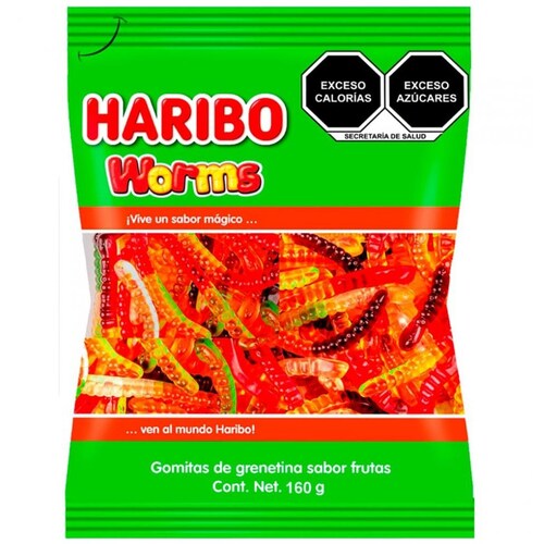 Gomitas de Gusanos Haribo 160 G