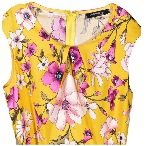 Vestido Floral Philosophy Jr Collection