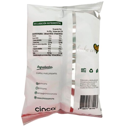 Cincas Jalapeño 50Gr Cinca