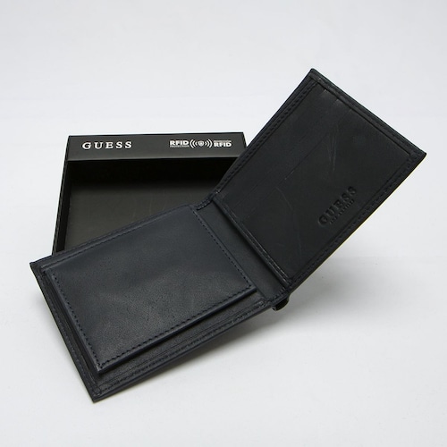 Billetera de Piel para Hombre con Protección Rfid Guess